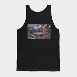 An Albany Covered Bridge Autumn Tank Top